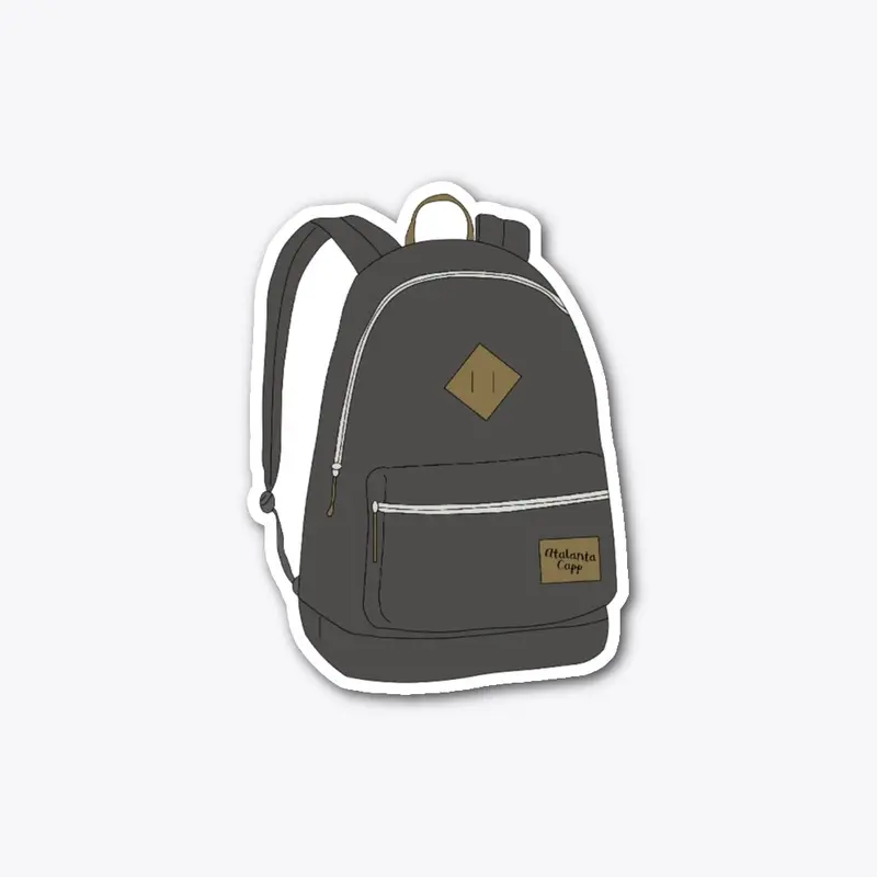 Atalanta's Backpack Sticker